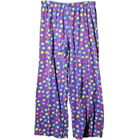 Victorias Secret Gumdrops Print Loung Pants Size Small - Picture 1 of 3
